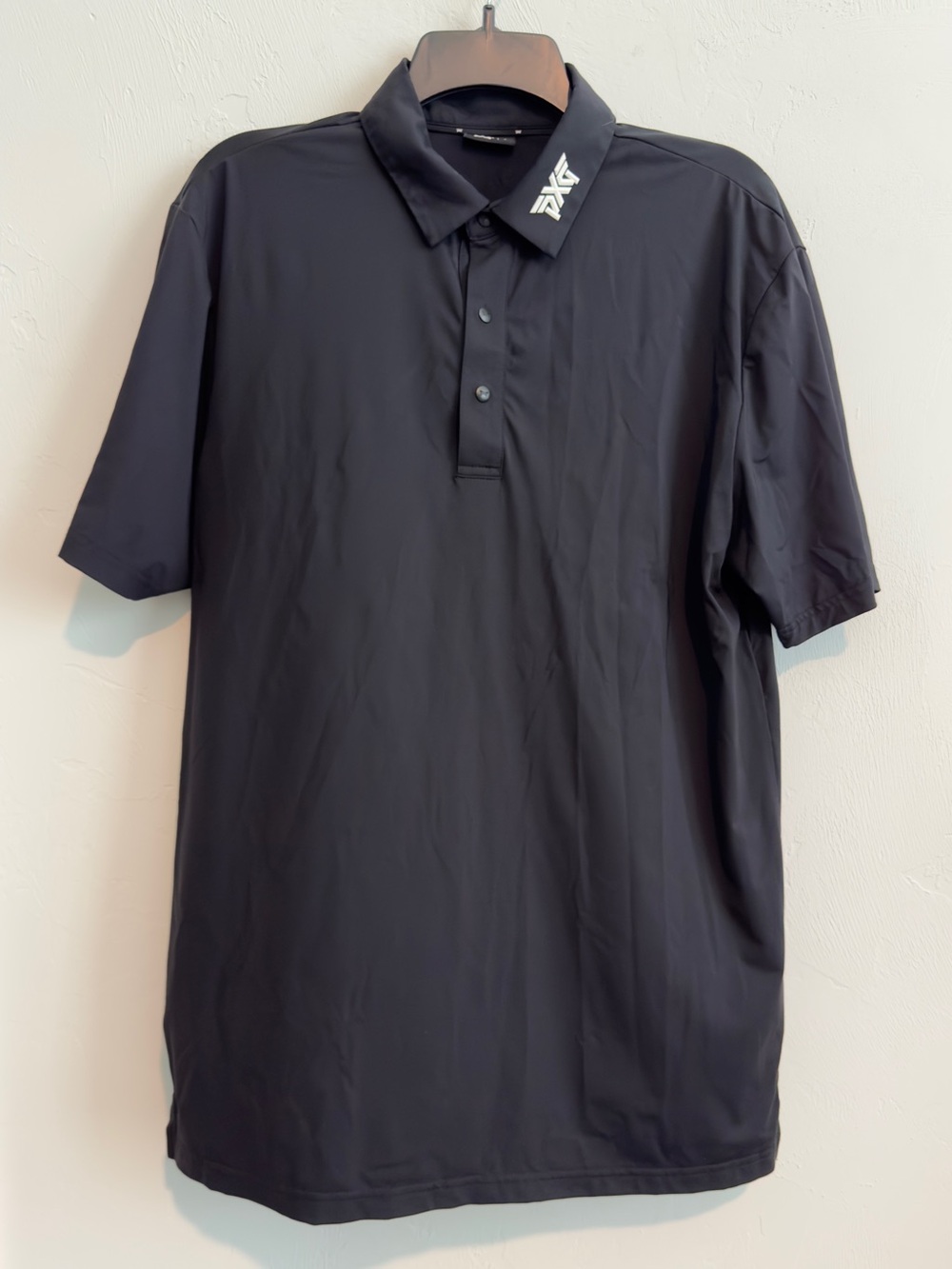 PXG Black Performance Polo Shirt S